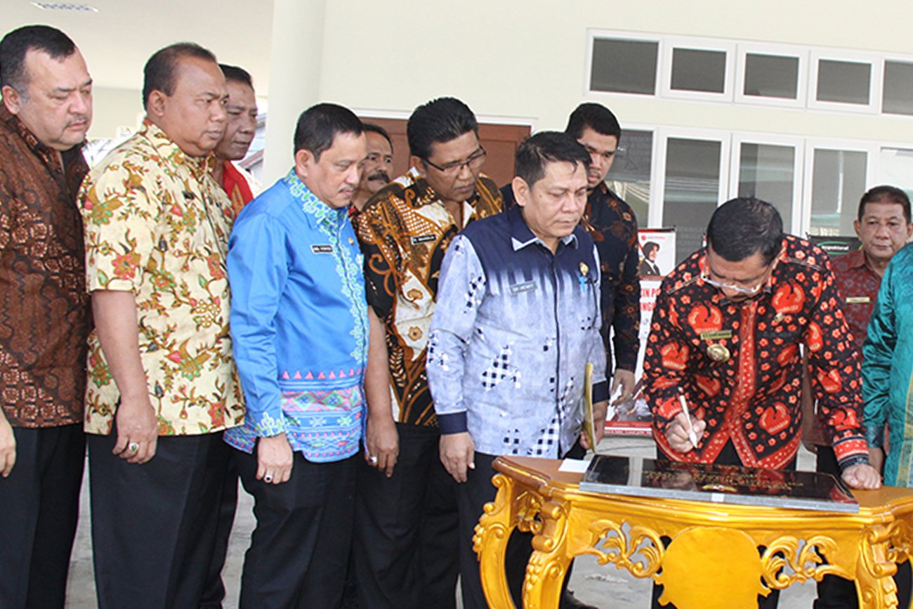 Gedung Inspektorat Sumut Tengku Erry Nuradi Diresmikan