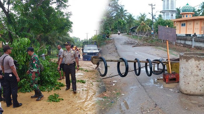 Warga Tiga Gampong di Aceh Timur Blokir Jalan