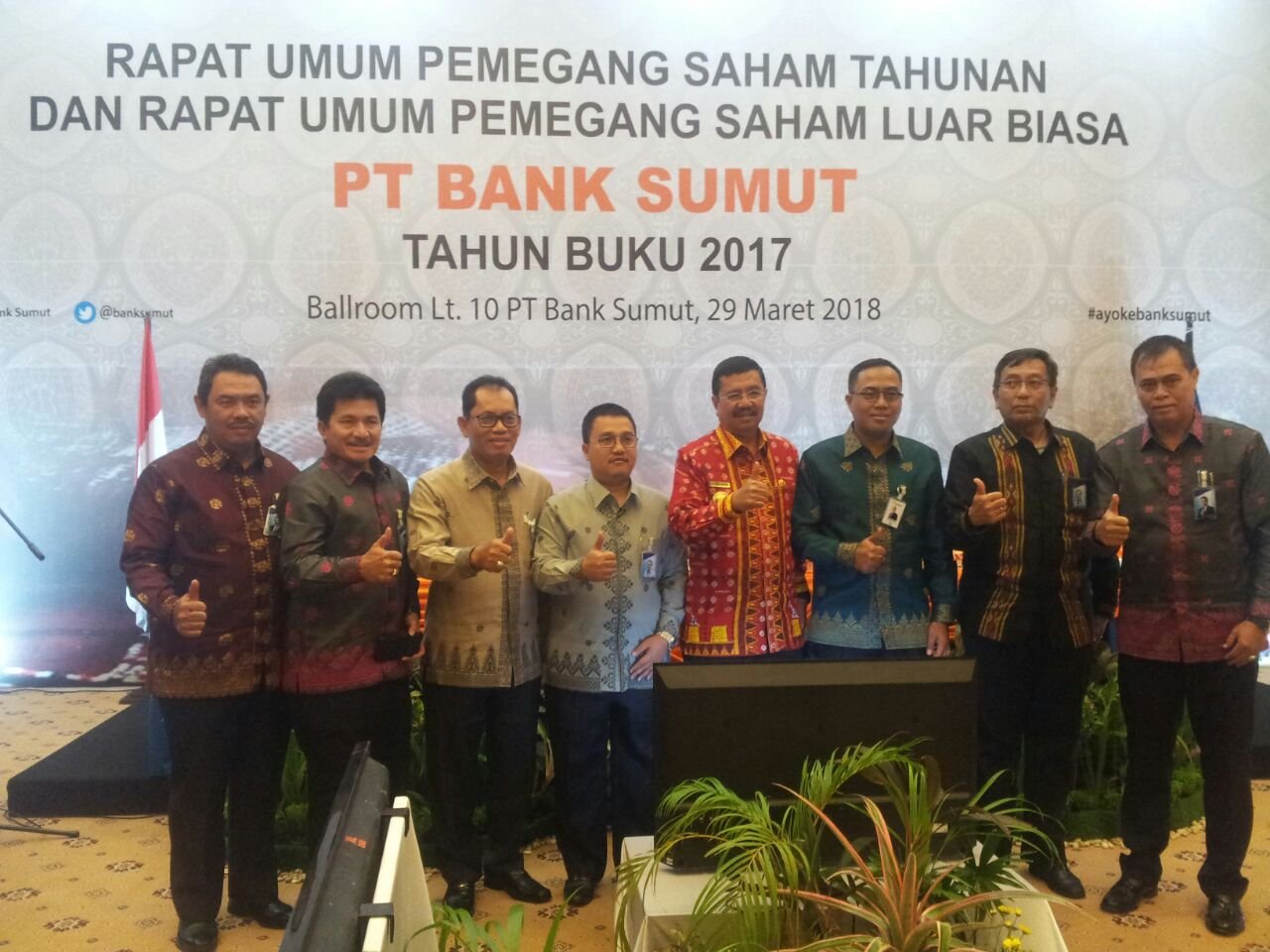 Bank Sumut Raih Laba Rp 630M ,  Terbesar Sejak Berdiri