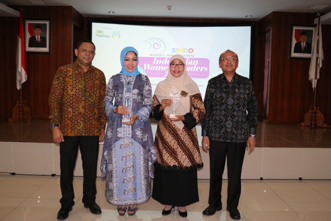 Ketua Dekranasda Medan  Raih Penghargaan  Indonesian Women Leaders 2018