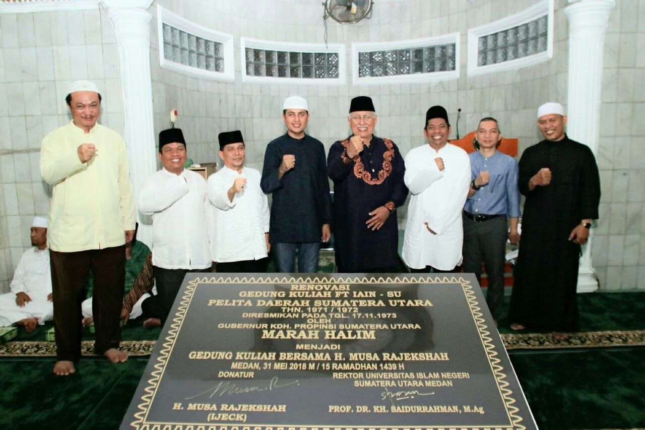 Ijeck Renovasi Gedung Kuliah Peninggalan Gubsu Marah Halim di UINSU