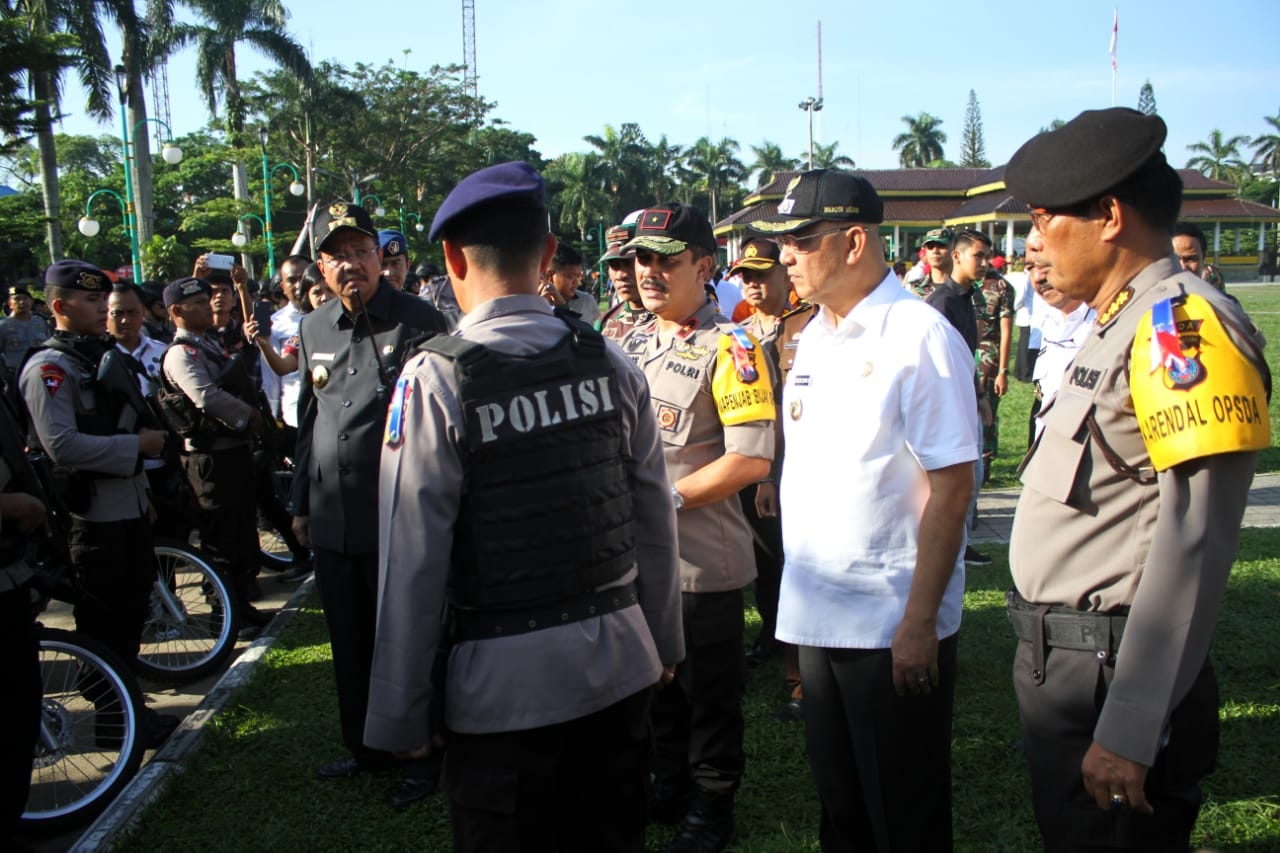 Wali Kota  Apresiasi  Apel Gelar Pasukan   Operasi Ketupat Toba 2018