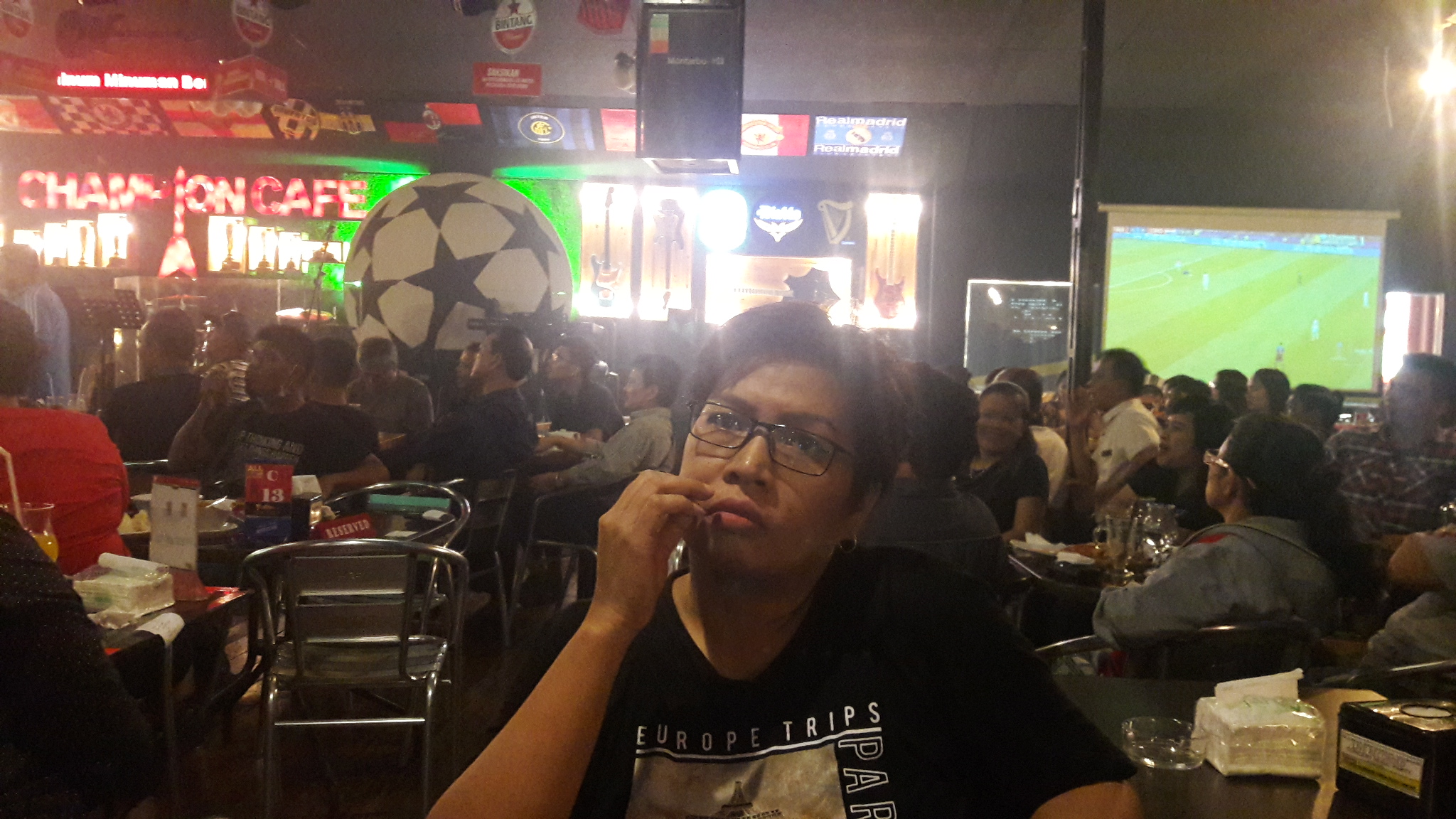 Champion Cafe Gelar Nobar Final Piala Dunia Prancis vs Kroasia