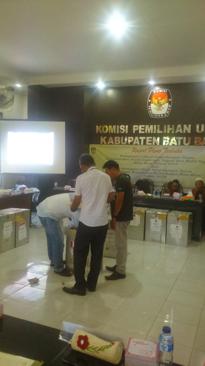 Hasil Pleno KPU, Eramas Ungul di Batubara