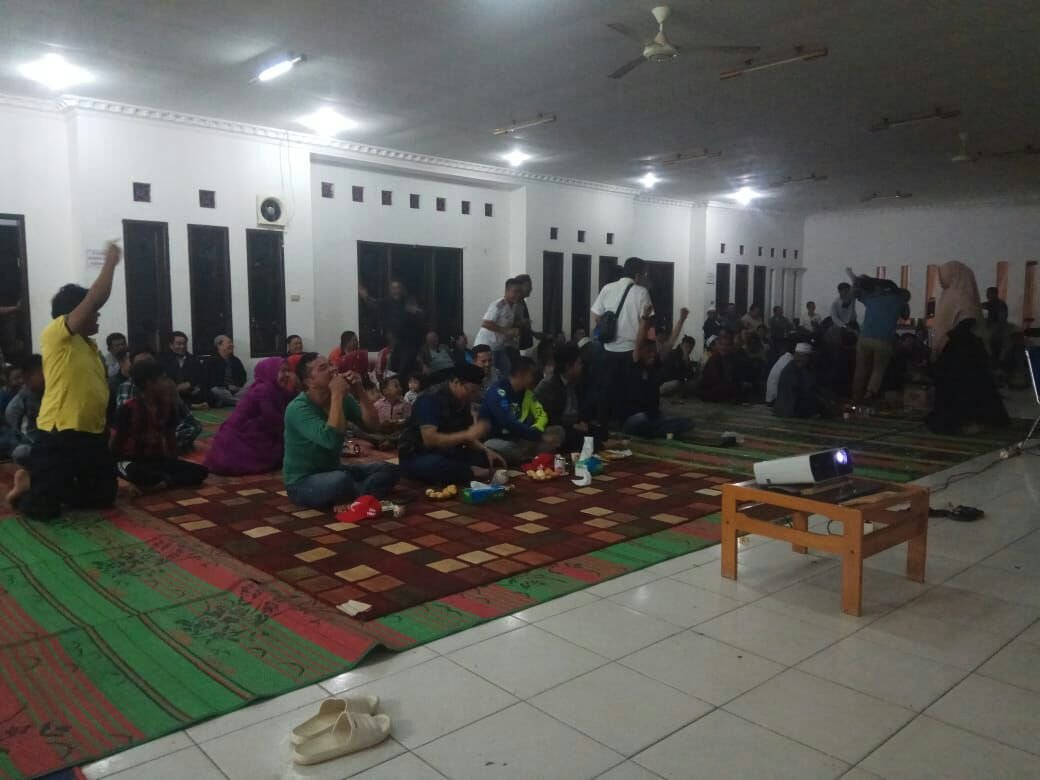 Gelar Nobar Final Juara Dunia Bersama Bupati Galus, Bale Pendopo di Penuhi Muspida