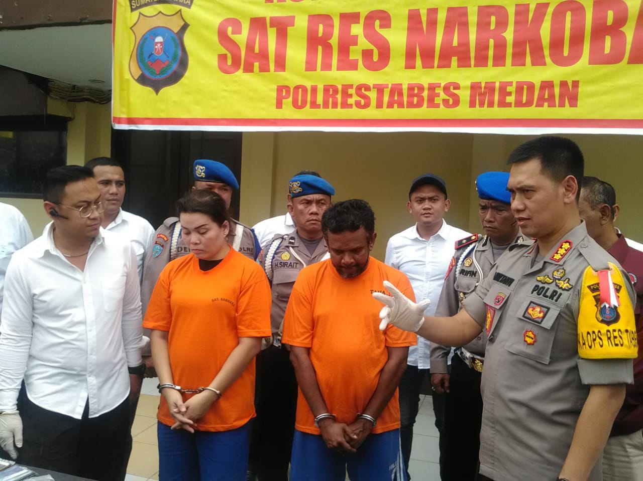 Polrestabes Bentuk Timsus , Gembong Narkoba ZH Bakal di Miskinkan