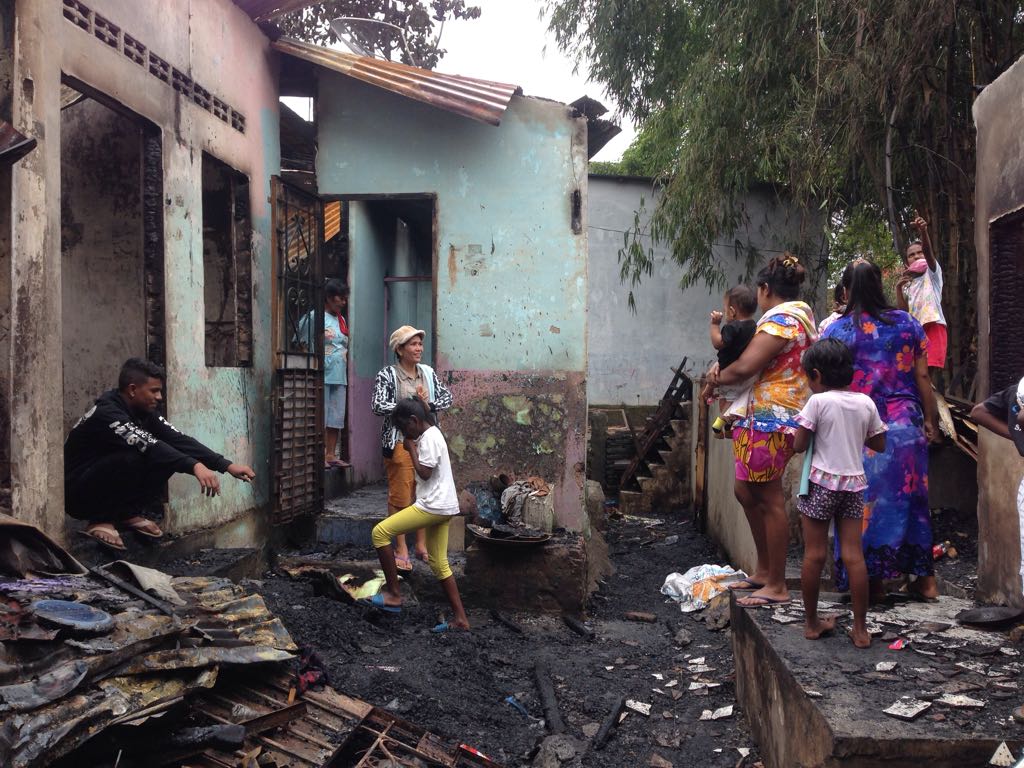 Pasca Kebakaran Mangkubumi, 250 Warga Kehilangan Tempat Tinggal