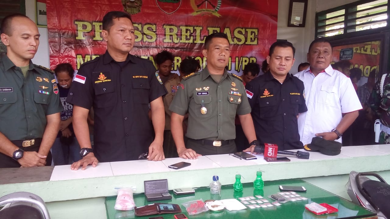 Sindikat Pengeder Narkoba di Perumahan TNI di Bongkar