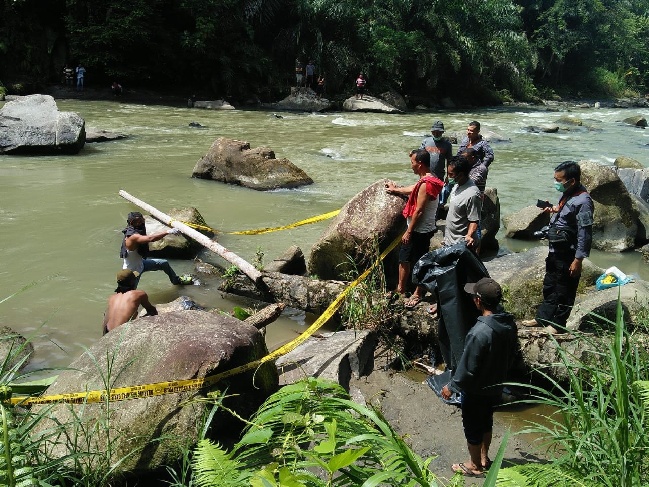 Hilang Hampir Sebulan, Karyawan PT Lonsum di Temukan Tewas Membusuk di Sungai Ular