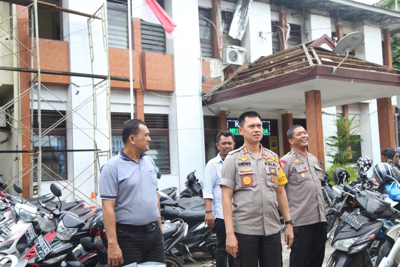 Kapolrestabes Medan Sidak Ke Polsek Medan Area Sampaikan Ini