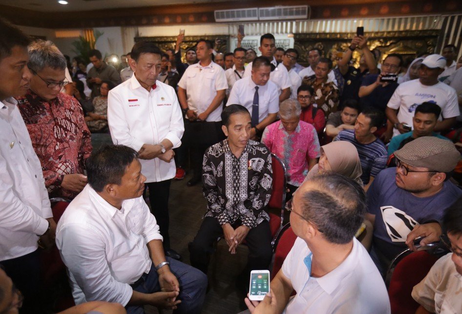 Presiden Joko Widodo Perintahkan Terus Pencarian