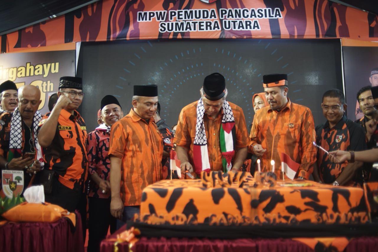  Ketua MPW Pemuda Pancasila Sumut H Kodrat Shah: Kita Harus Berlaku Jujur