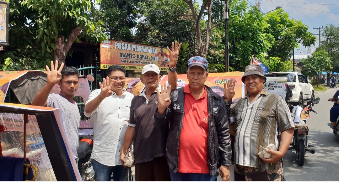 Rianto SH Caleg No 4 Hanura DPRD Medan, Ingin Bantu Masyarakat Kurang Mampu Ada Jaminan Kesehatan