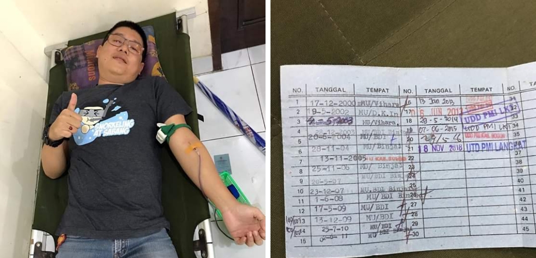 MNSBDI Sentra Binjai Gelar Bakti Sosial Donor Darah