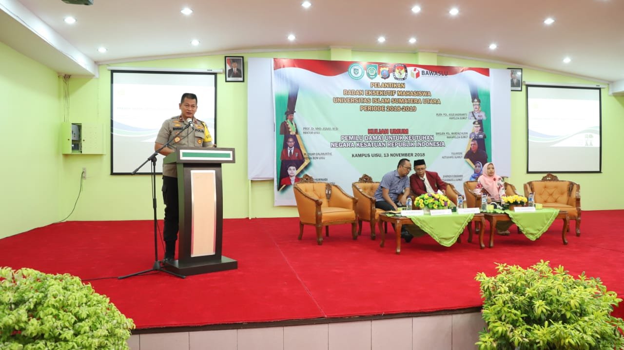 Mahasiswa Berperan Penting Menjaga Kondusifnya di Sumut