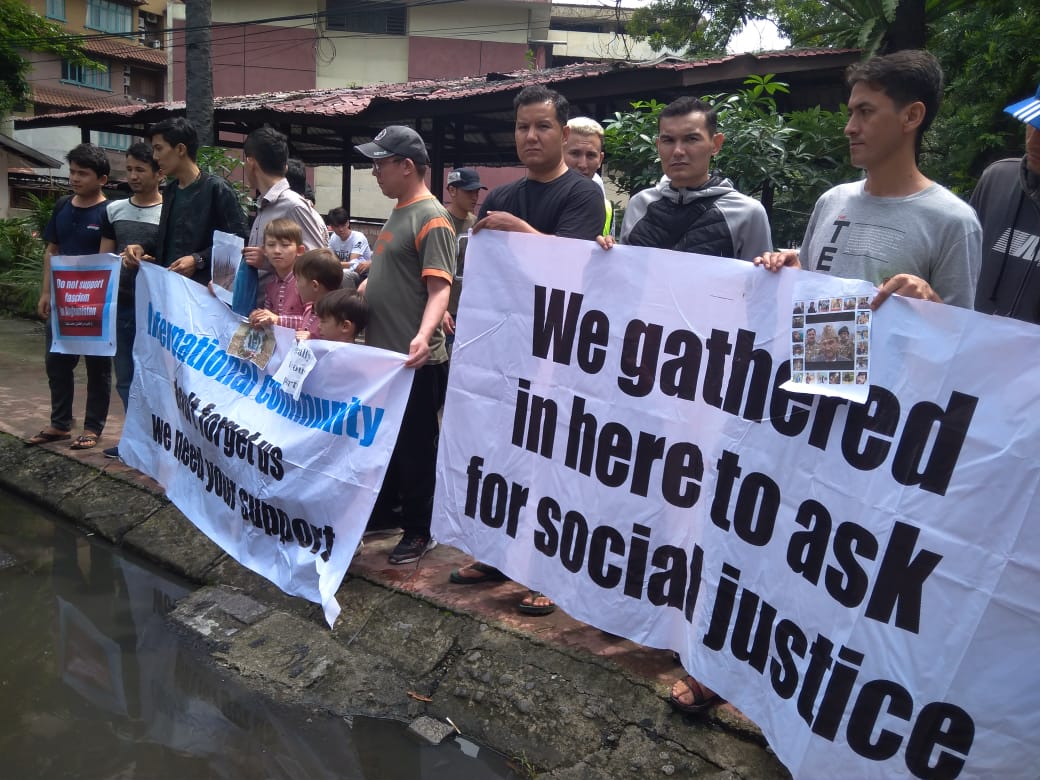 Imigran Afganistan Desak Hentikan Perang Saudara