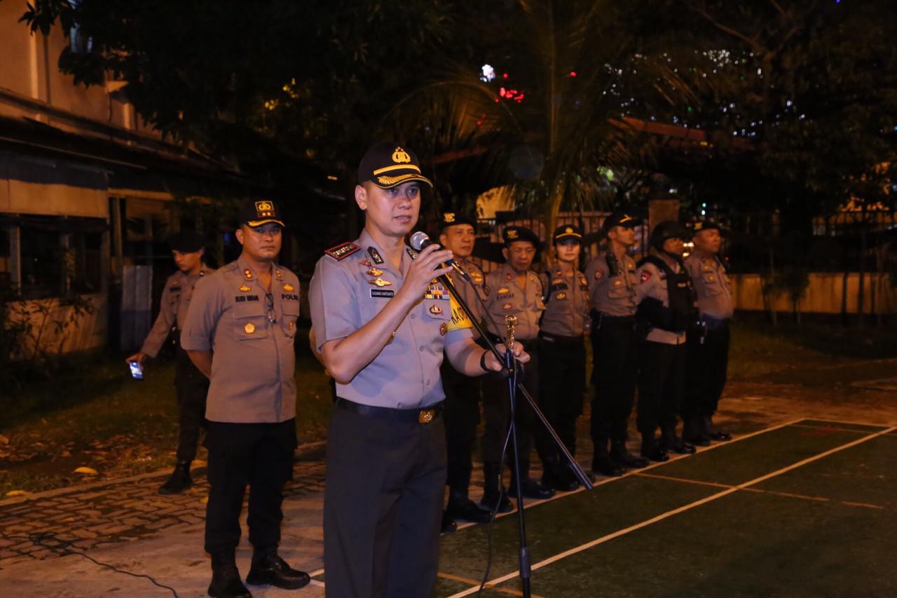 Kapolrestabes Medan Pimpin Apel Patroli Skala Besar