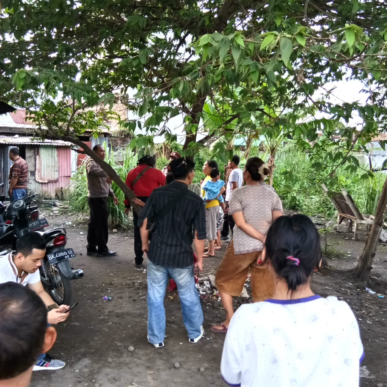 Ini Barang Yang di Sita Polisi,  Saat GKN Kampung Bombay