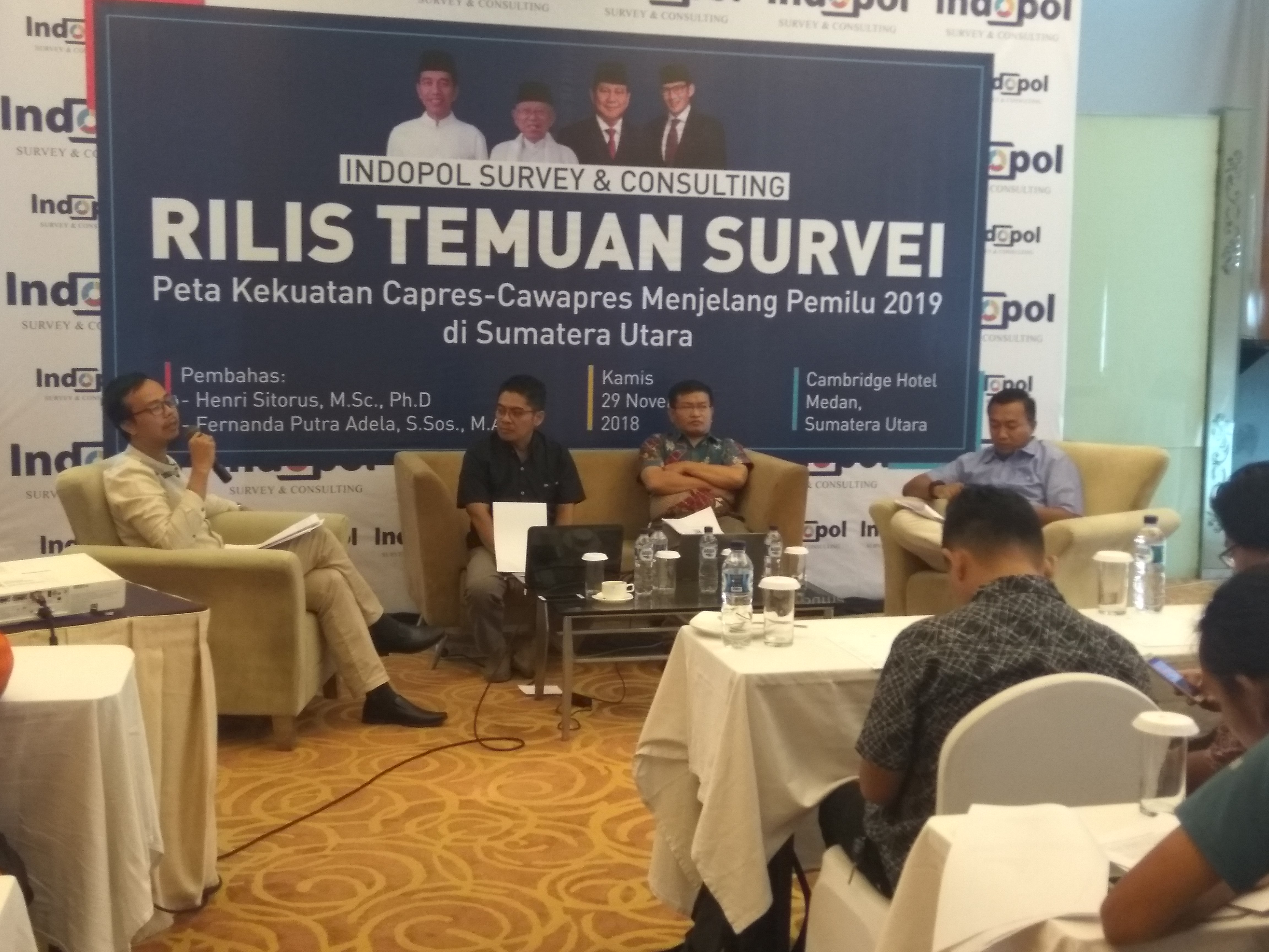 Ekstabilitas Jokowi - Amin Unggul di Sumut