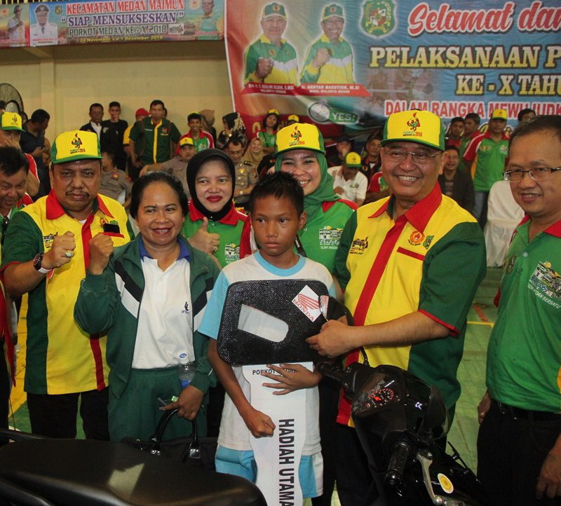 Wali Kota Medan Buka Porkot X 2018
