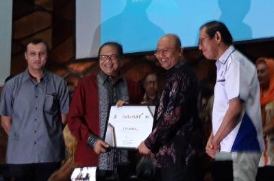 Wali Kota Kembali  Raih Penghargaan Natamukti 2018