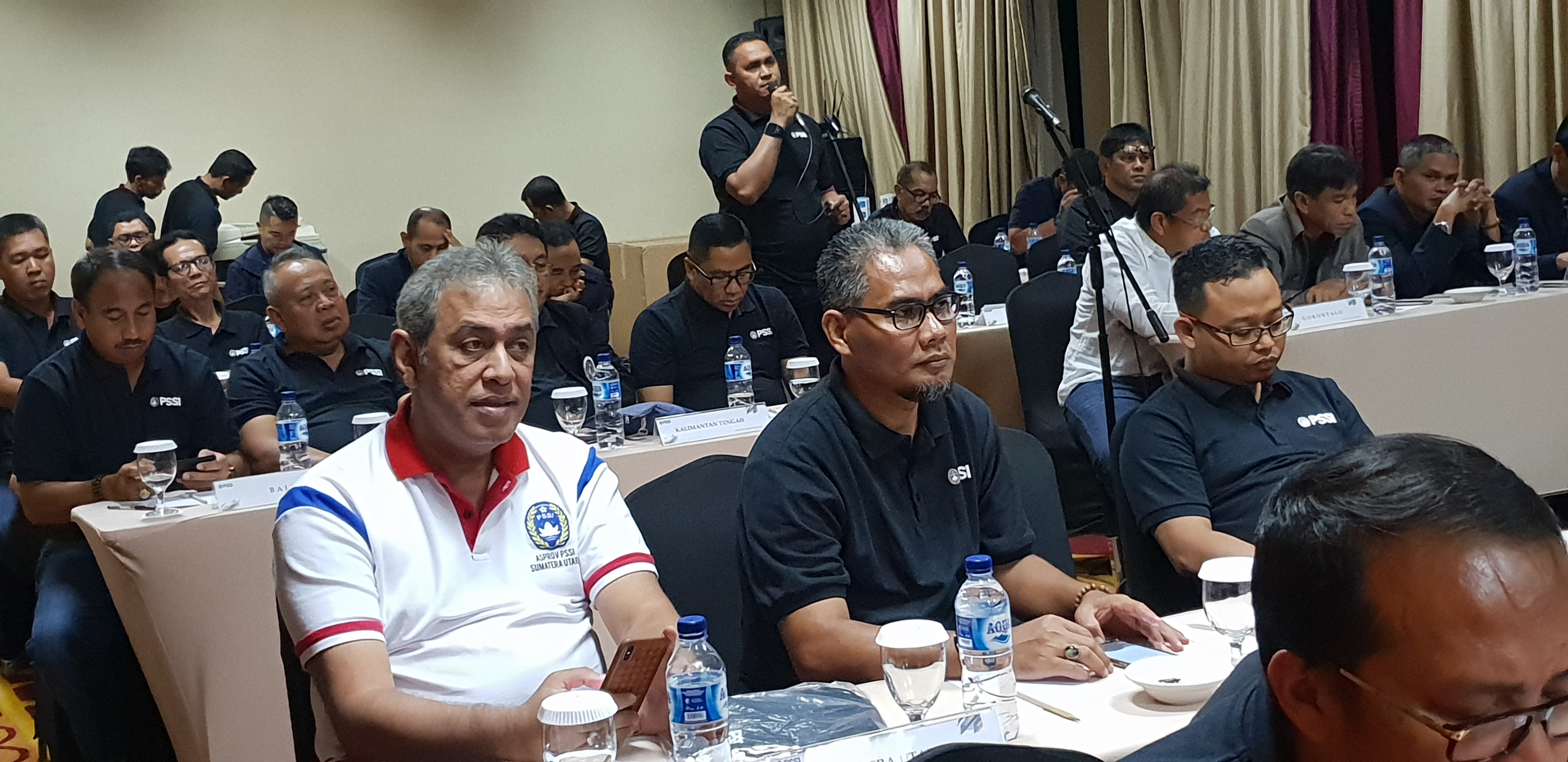 Kodrat Shah Hadiri Rapat Kerja Asprov PSSI di Jakarta