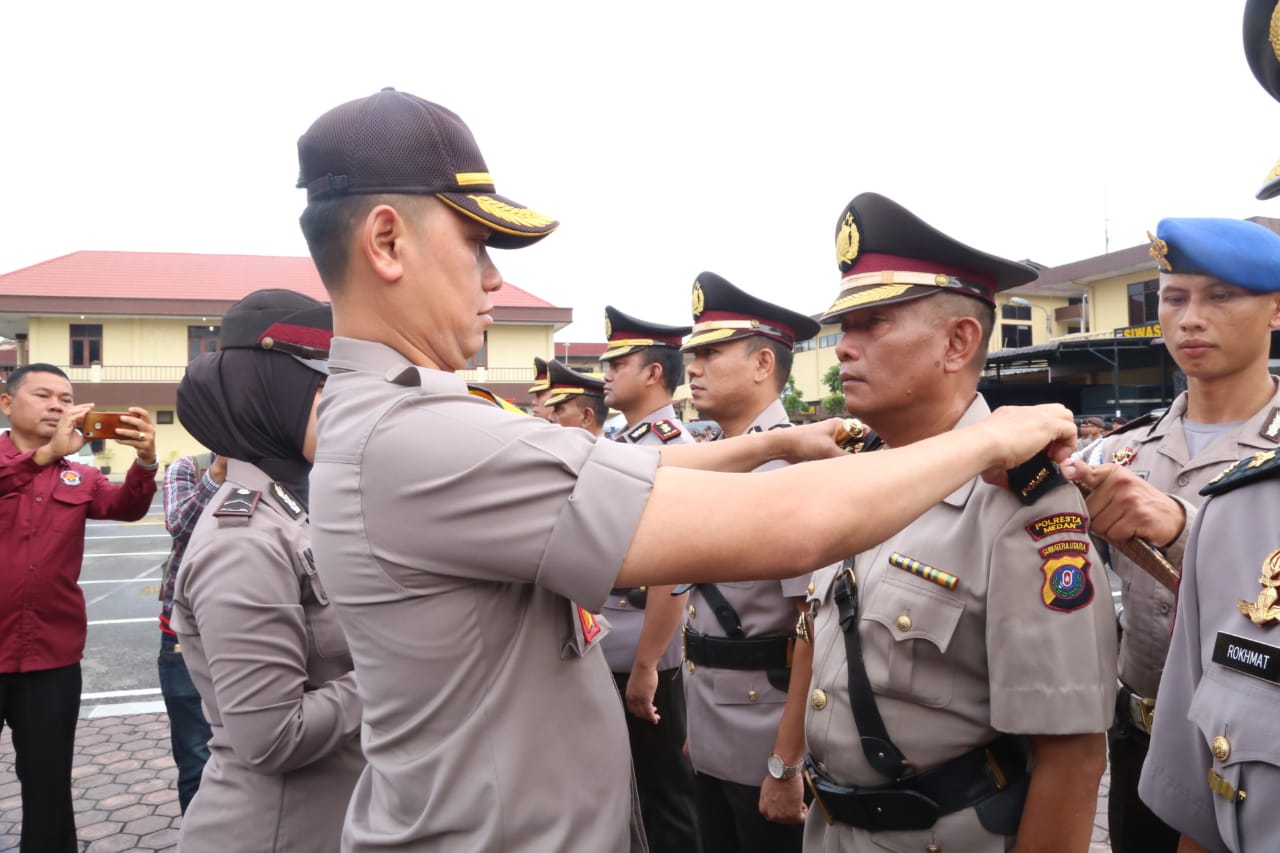 Kompol Arifin Resmi Jabat Kapolsek Medan Timur