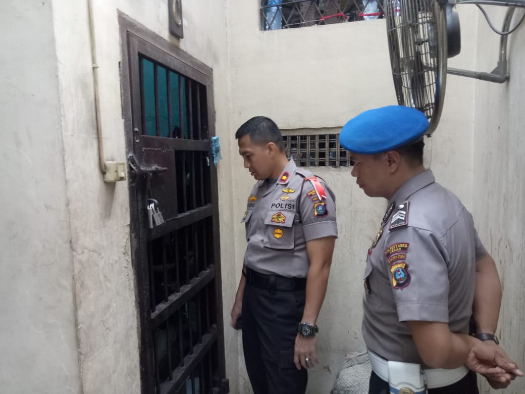 Kapolsek Sidak RTP Polsek Percut Sei Tuan