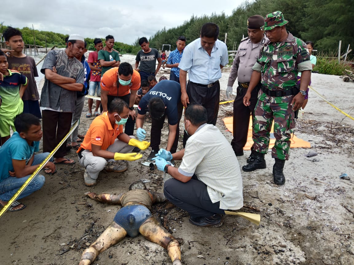 Bocah 10 Tahun di Temukan Tewas di Pinggir Pantai Muara