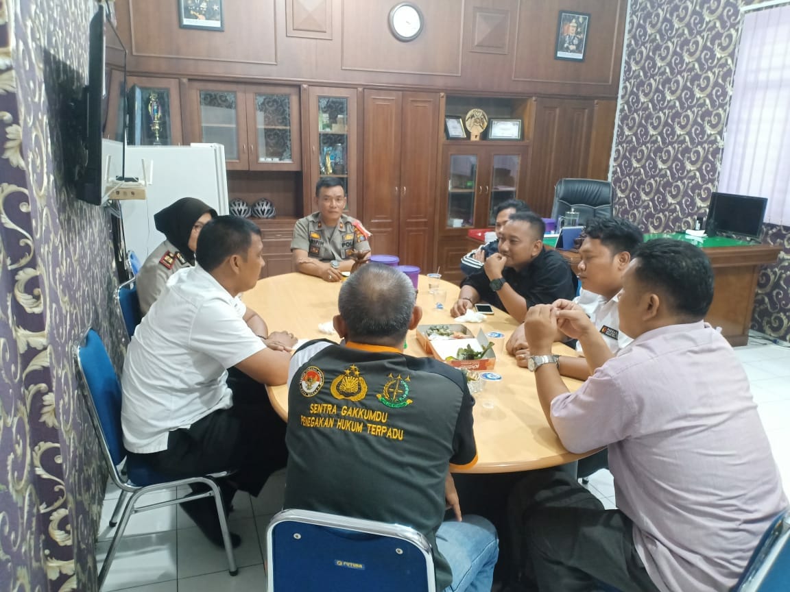 Ini Hasil Rapat Kordinasi Polsek Medan Timur Dengan Panwascam