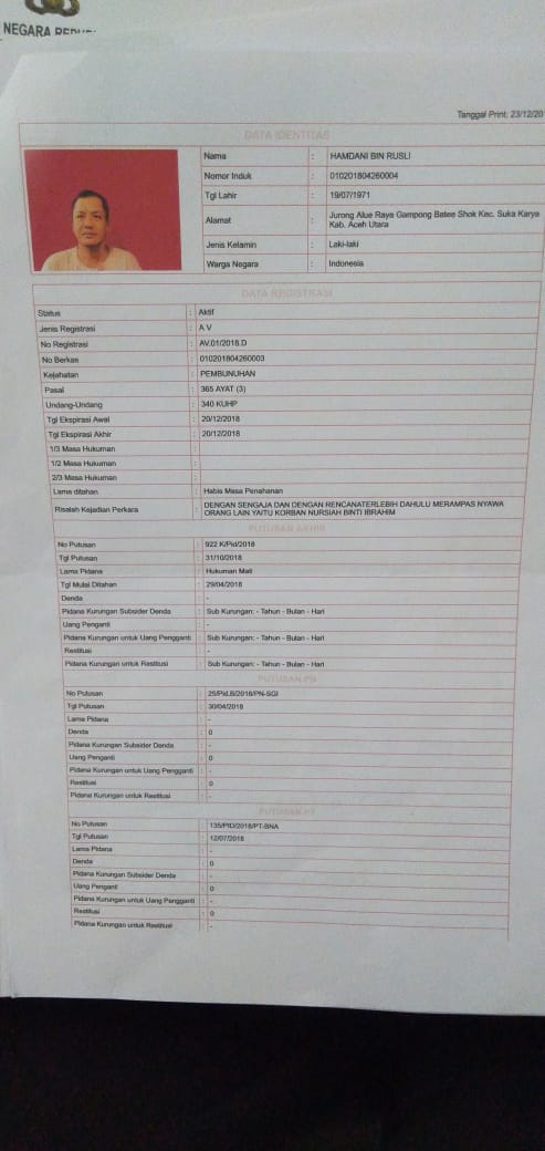 Napi Yang Kabur Dari Lapas Lambora, Akhirnya Tewas Di Keroyok Warga