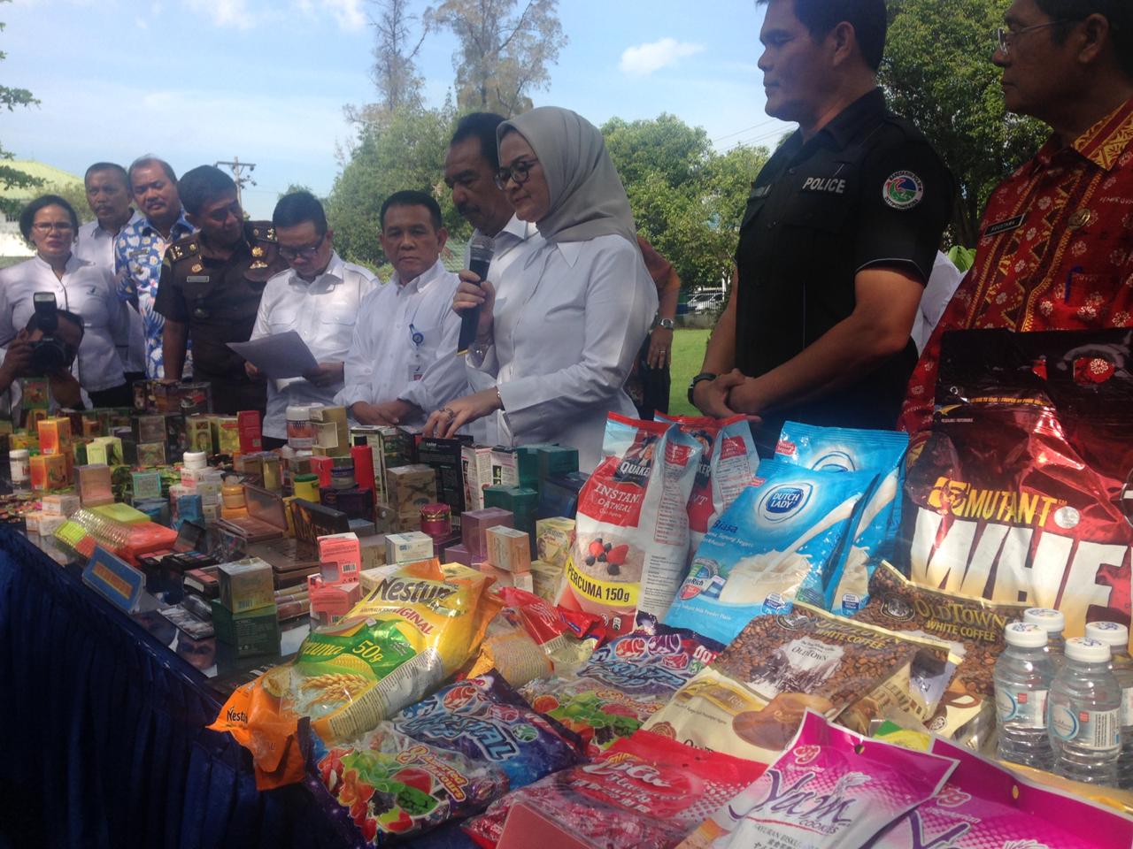 BBPOM Musnahkan Obat dan Makanan Ilegal