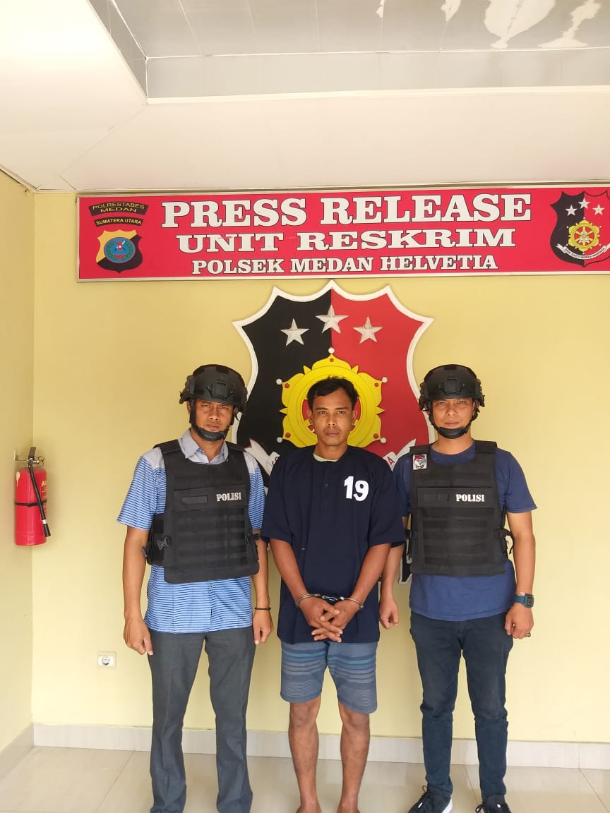 Pegasus Medan Helvetia Ringkus Pelaku Spesialis Curanmor Sepeda Motor