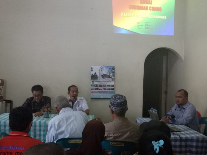 Warga Kp Mandailing Dukung Pembangunan Sudirman Condo 33 Lantai