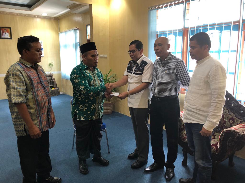 Perpamsi dan PDAM Tirtanadi Bantu PDAM Tirta Nciho Pasca Banjir Bandang Dairi