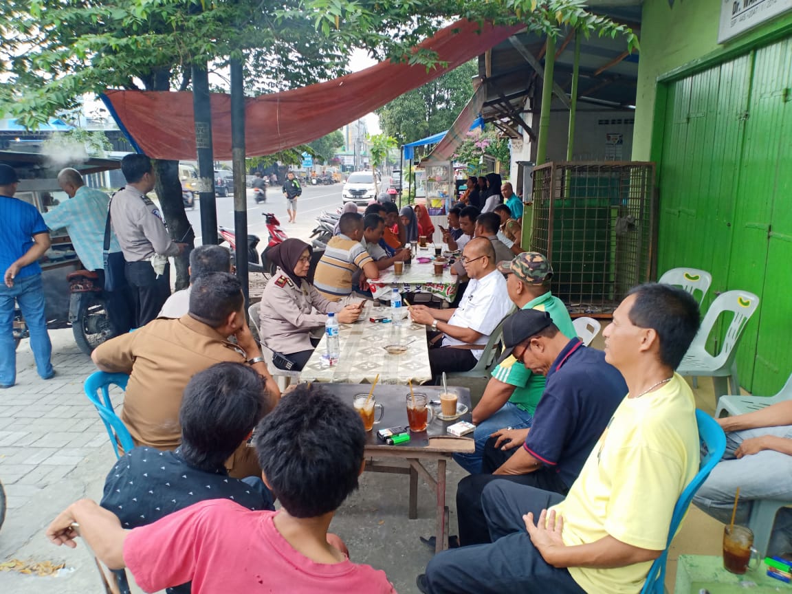 Silatuhrahmi Polsek Medan Timur Dengan Warga Jalan Bilal