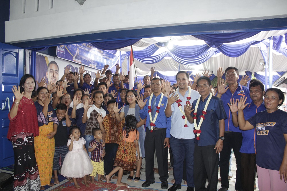 Serap Aspirasi Rakyat,PSP Foundation dan Nasdem Resmikan Rumah Restorasi