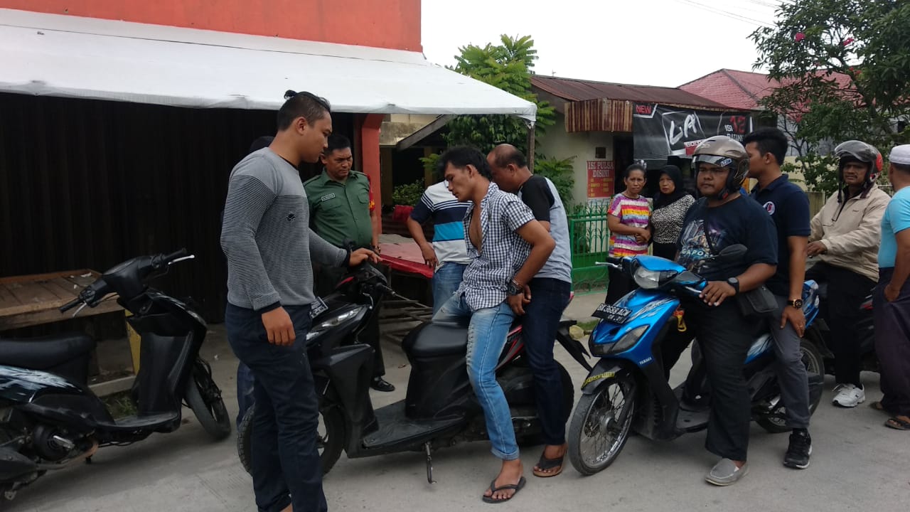 Polisi Gerebek Pemukiman Warga Jalan Rawa Cangkuk