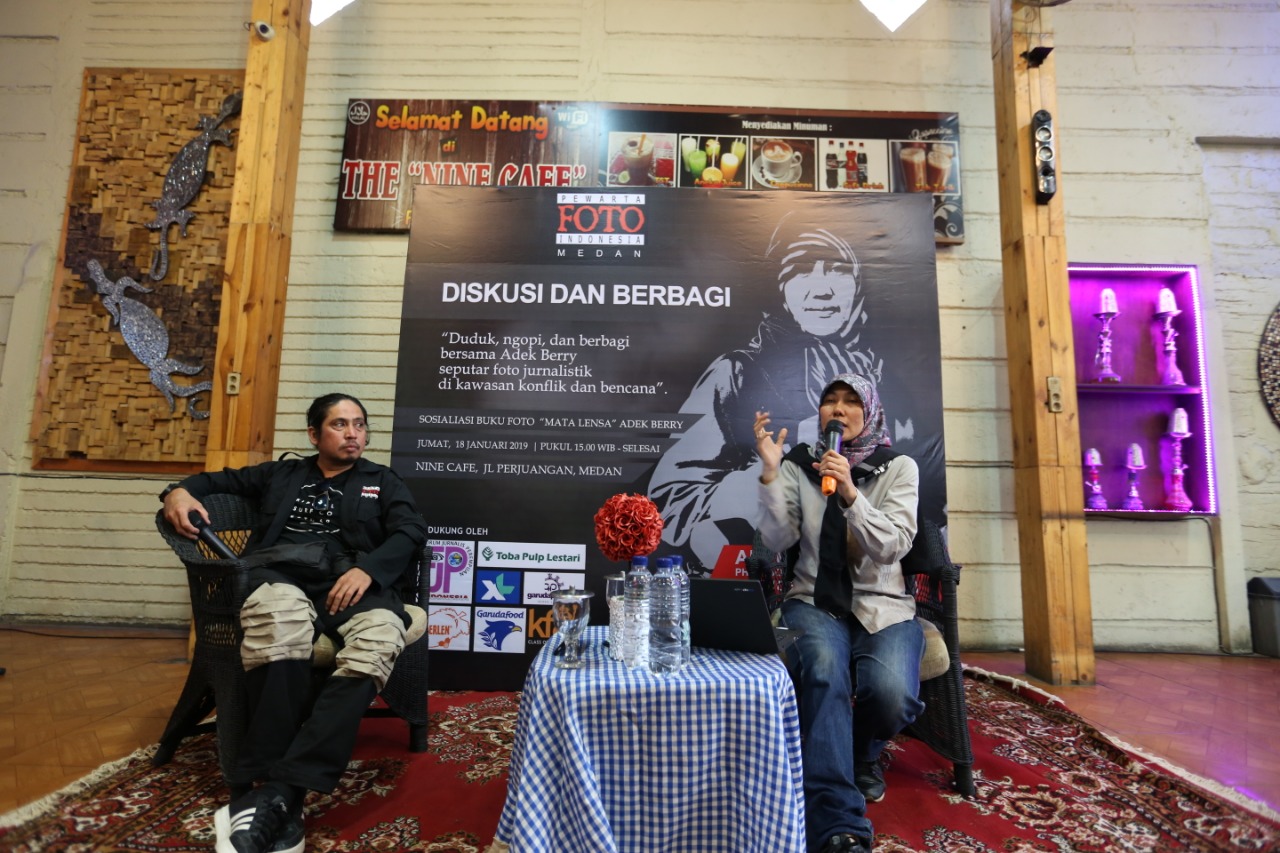 Jurnalis Daerah Konflik, Adek Berry: Wartawan Harus Berani Ambil Resiko