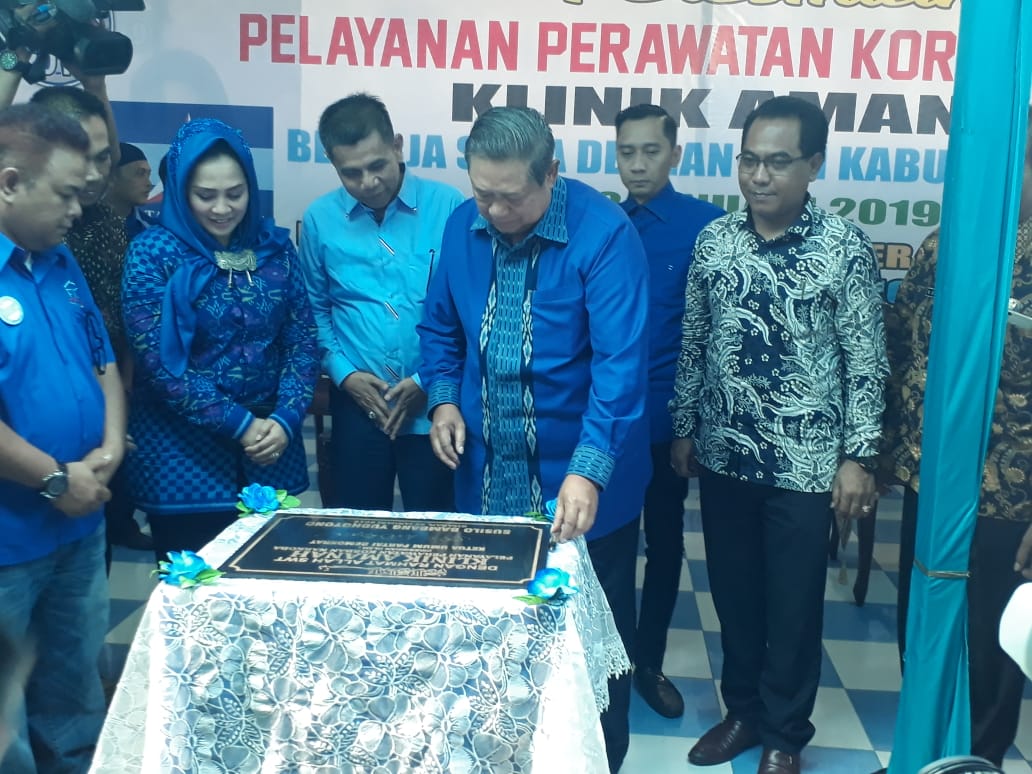 SBY Resmikan Layanan Korban Naroba