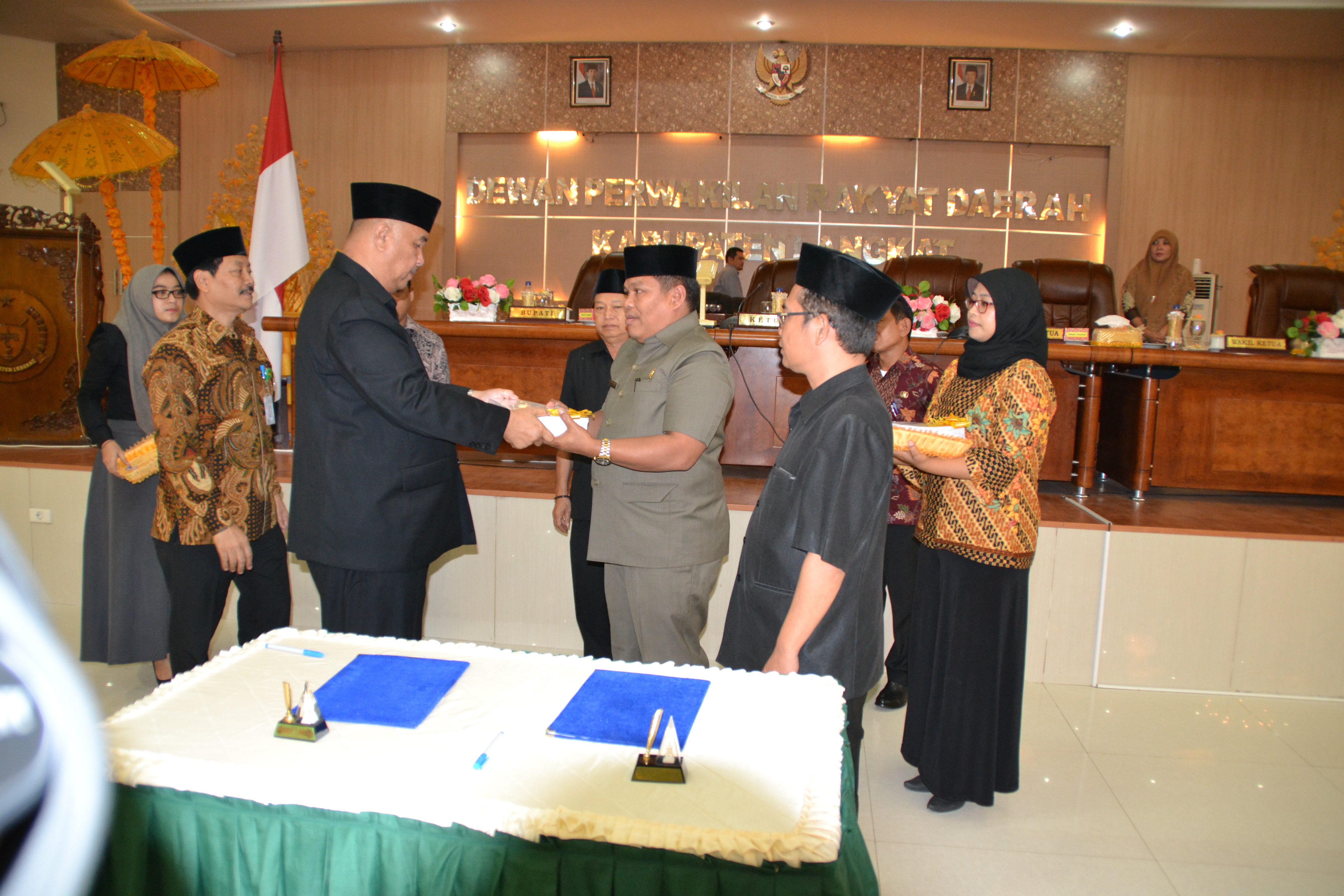 LKPJ Bupati Disampaikan ke DPRD Langkat