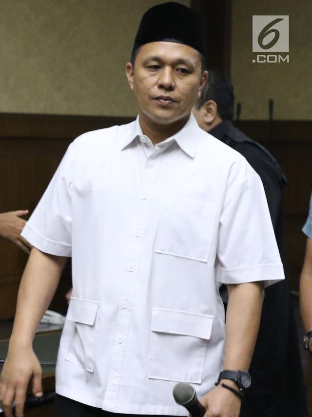 Eks Bupati Lampung Tengah Mustafa Tersangka