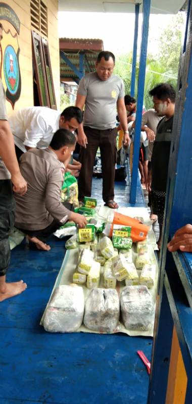 Bareskrim Mabes Polri dan Pol Air Polres Labuhanbatu Ungkap Kasus Narkoba 52 Kg Sabu dan 15 Ribu Butir Pil Ekstasi Diamankan