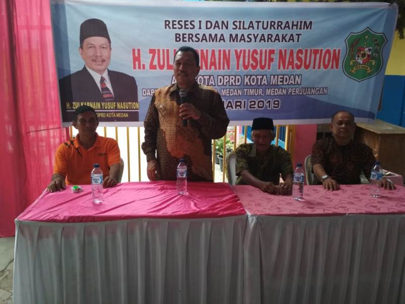 Reses I Tahun 2019 H.Zulkarnain Yusuf Nasution RSU Pirngadi Medan Harus Mampu Tingkat Pelayanan Kesehatan
