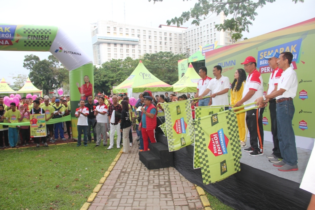 Wakil  Wali Kota Lepas Fun Walk Semarak BEP