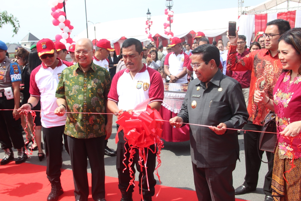 Wali Kota Dampingi Kapoldasu Resmikan Jalan & Jembatan Penghubung 2 Kecamatan