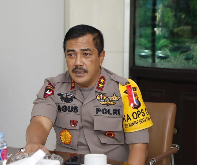 Kapoldasu Irjen Agus Andrianto SH: Polri Menjadi Tumpuan Ciptakan  Pemilu Sehat Kompetitif dan Aman