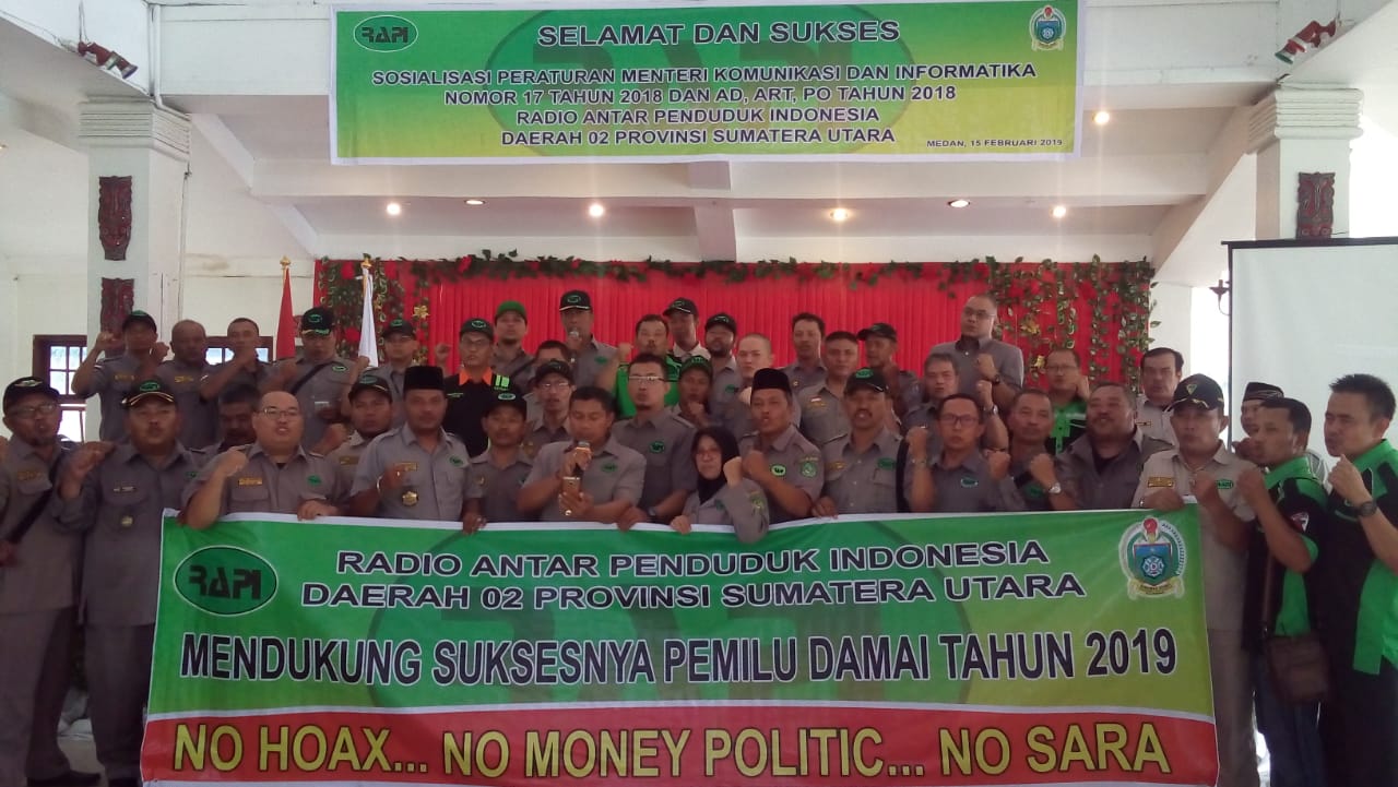 RAPI Tolak Politik Identitas dan Isu Sara Dalam Pemilu 2019