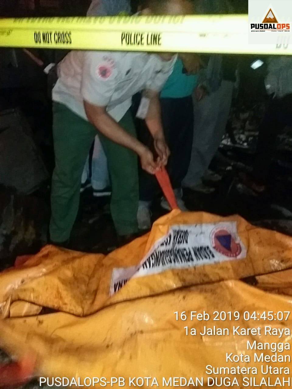 Kebakaran Toko Reparasi Elektronik Di Simalingkar, Seorang Tewas