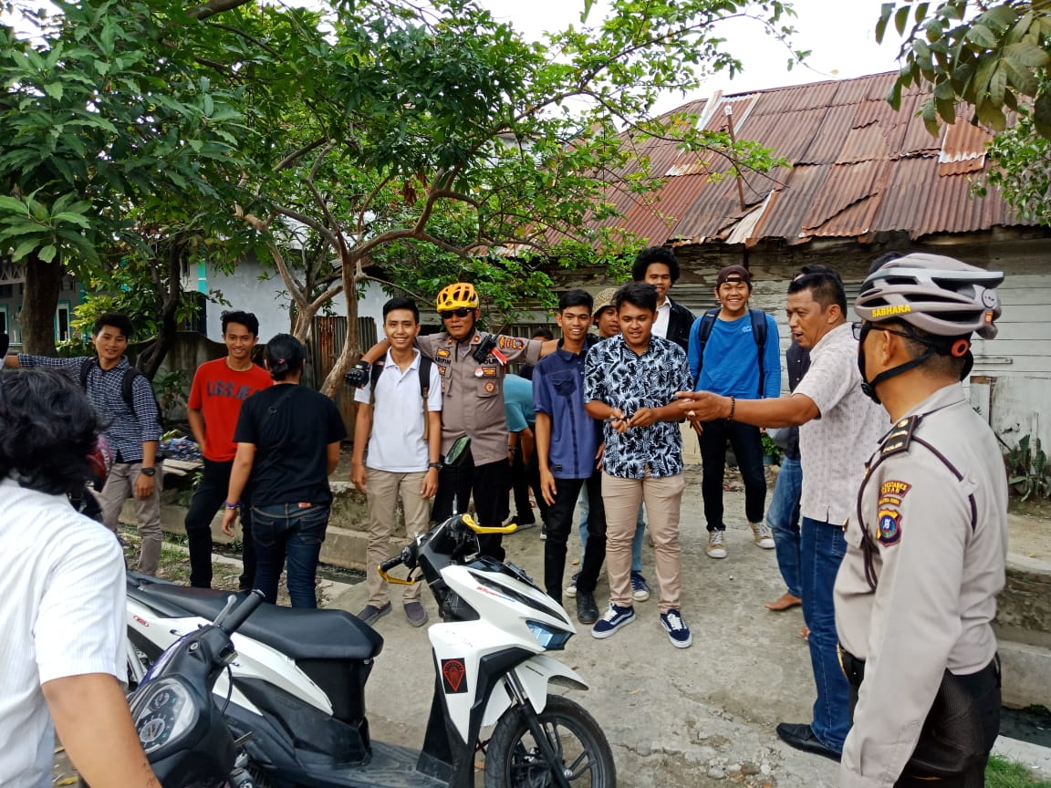 DDS Polsek Medan Timur, Sambangi Para Milenial